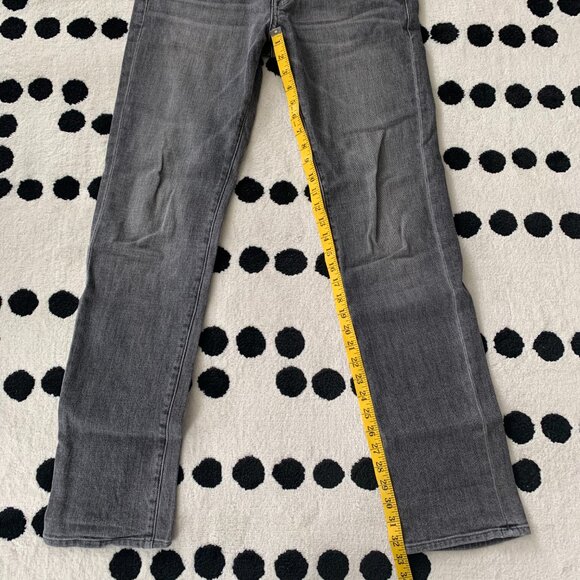 Frame Denim Jeans L'Homme Straight Badlands Charcoal Grey Denim - Picture 13 of 13